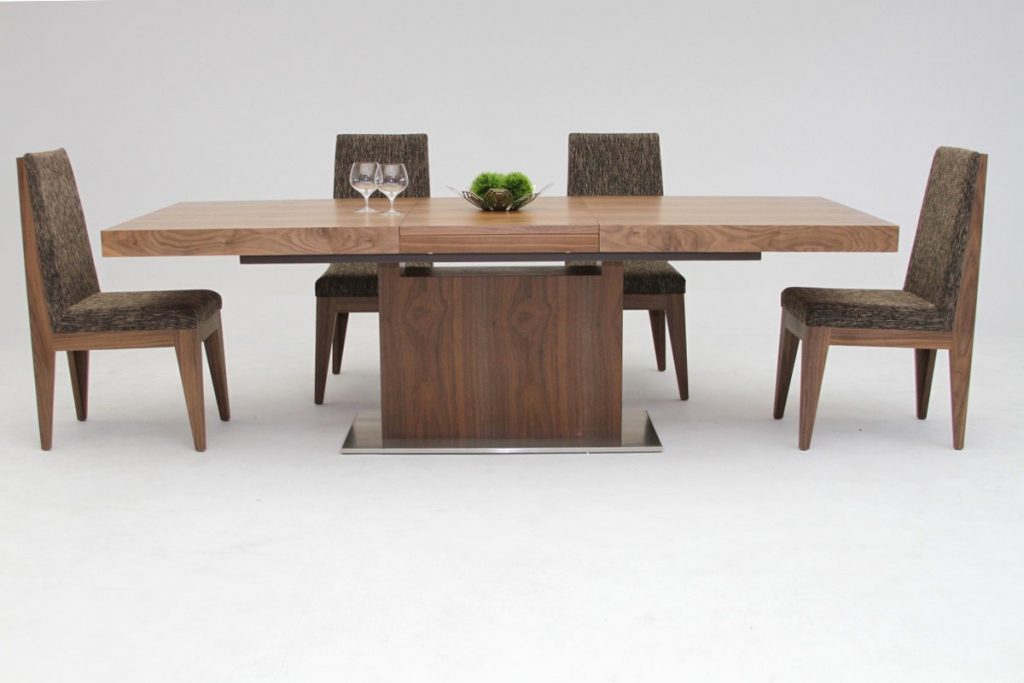 Set meja makan kayu minimalis jati jepara