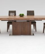 Set meja makan kayu minimalis jati jepara