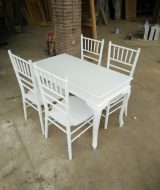 Set kursi meja akad pernikahan