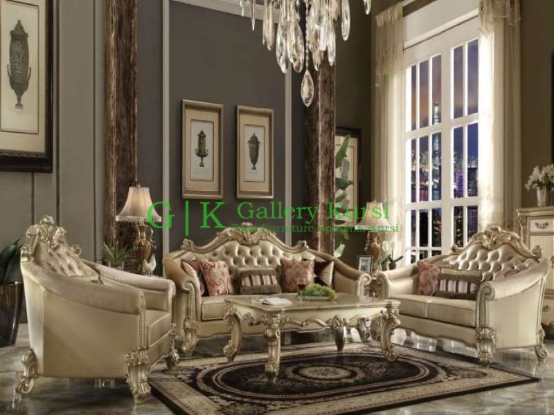 Set Sofa Mewah Jati Klasik Modern